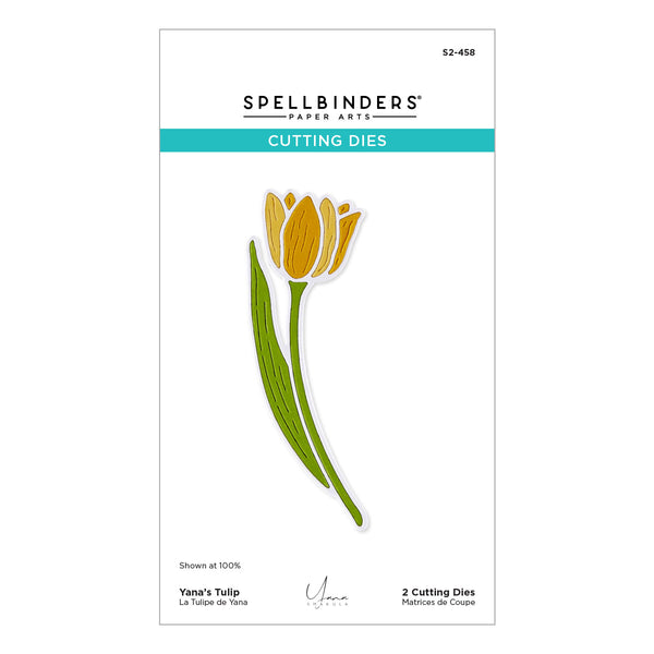 Spellbinder's Exclusive - Yana's Tulip Etched Dies by Yana Smakula