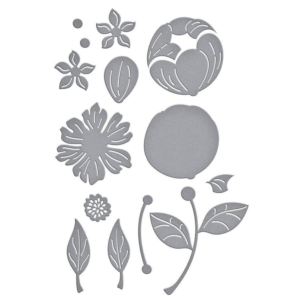 Gorgeous You Florals Etched Dies