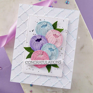 Cross My Heart 3D Embossing Folder