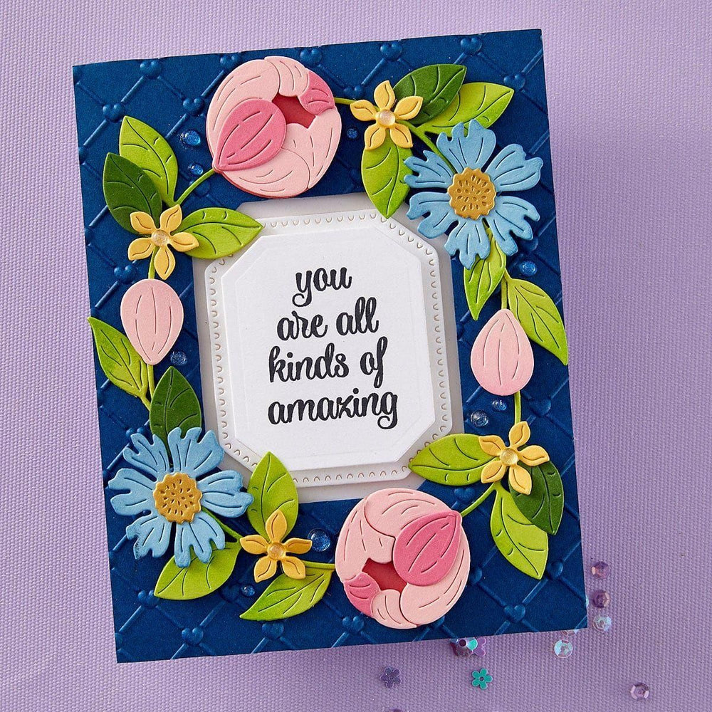 Cross My Heart 3D Embossing Folder
