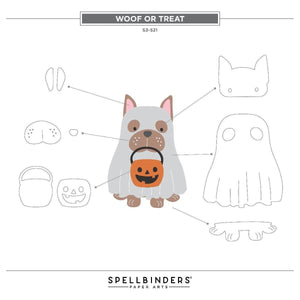Spellbinders Exclusive: Howl-O-Ween Pup Trio