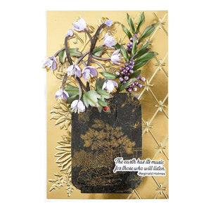Chinese Meadow Rue Etched Dies by Susan Tierney-Cockburn