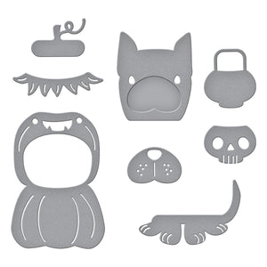 Spellbinders Exclusive: Howl-O-Ween Pup Trio