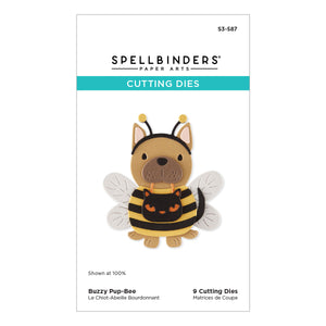 Spellbinders Exclusive: Buzzy Pup-Bee Etched Dies