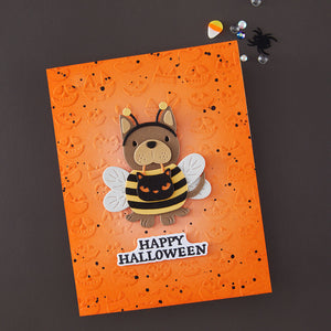 Spellbinders Exclusive: Buzzy Pup-Bee Etched Dies
