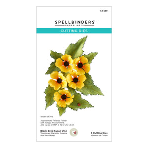 Black-Eyed Susan Vine Etched Dies by Susan Tierney-Cockburn