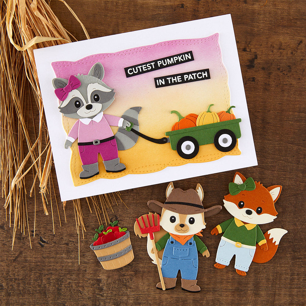 All About Fall Clear Stamp Set by Allison Frazier