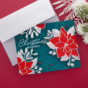 A Merry Little Christmas Sentiments Glimmer Hot Foil Plate & Die Set from the De-Light-Ful Christmas Collection by Yana Smakula