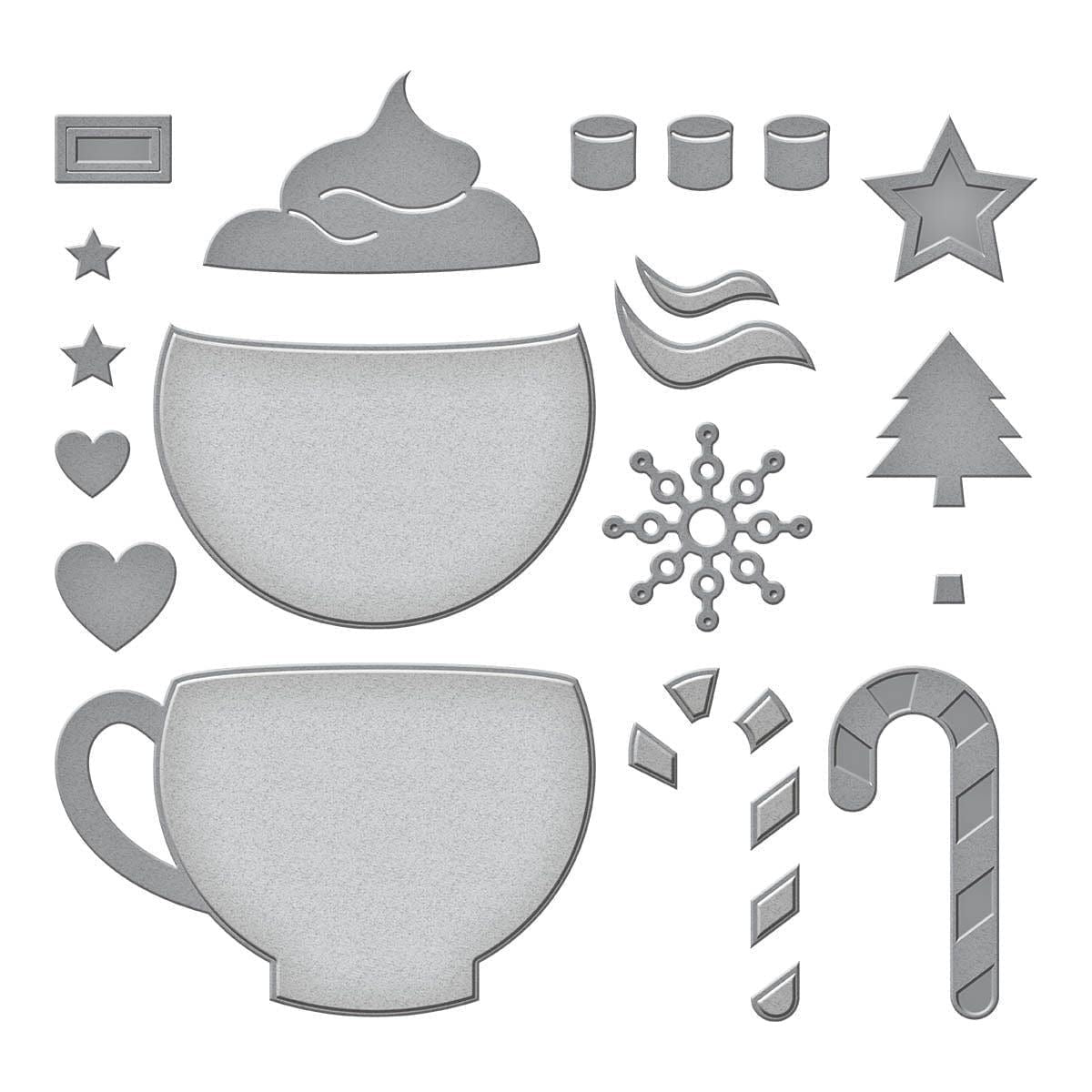 Merry Mug Creations Etched Dies from the Merry Mug & Circle