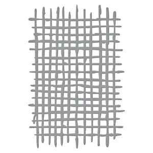 Woven Lattice Texture Etched Dies by Lisa Horton