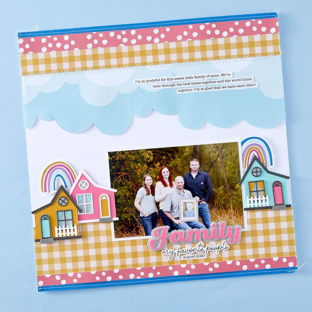 Family Etched Dies from the Storytelling by Spellbinders Scrapbooking Collection