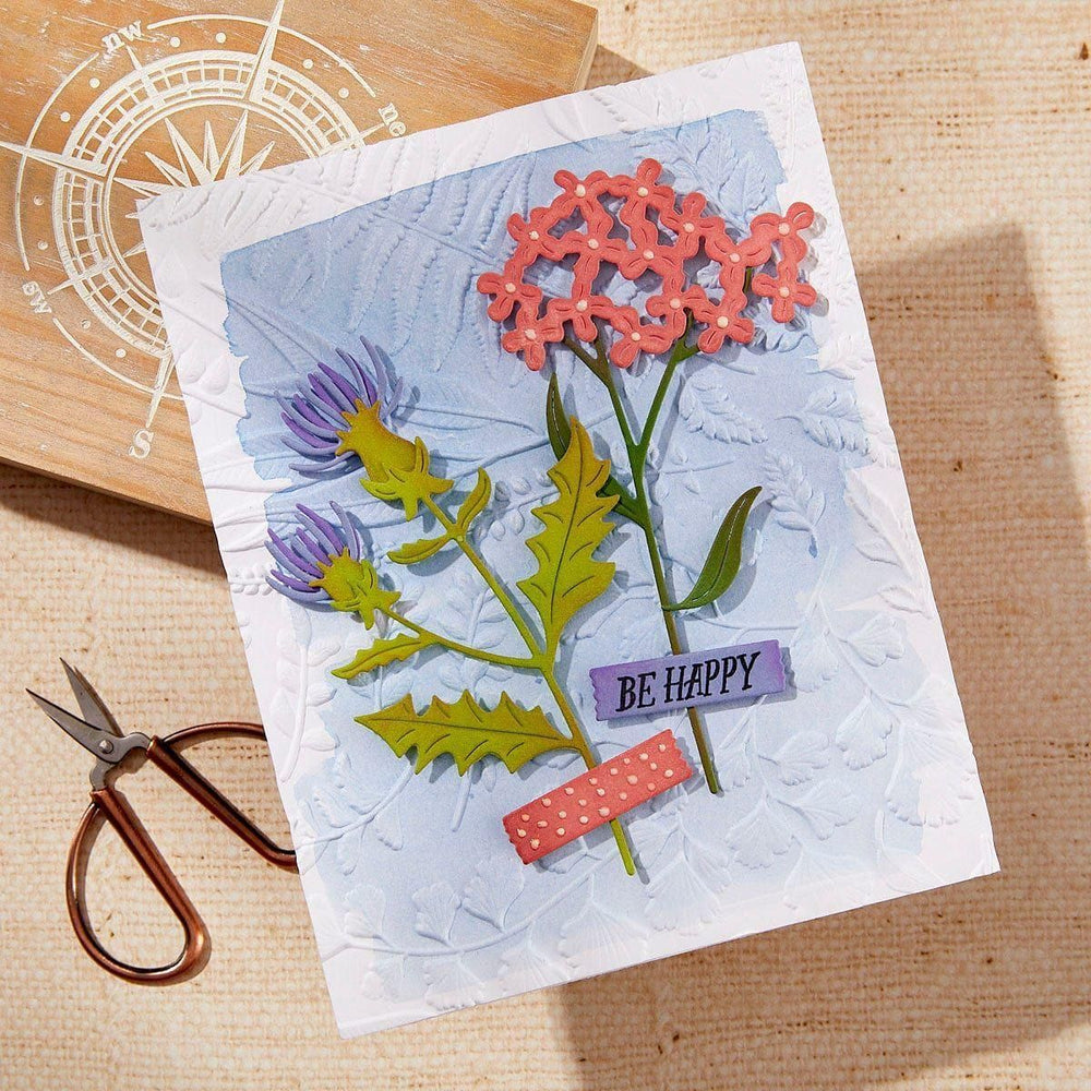 Field Notes Wildflowers Etched Dies