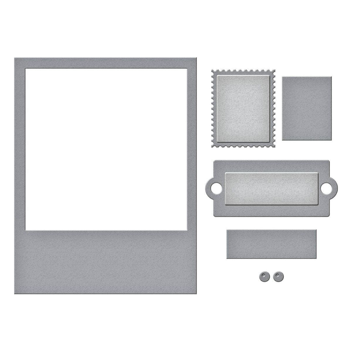 Memory Frames Etched Dies in Collaboration with Simple Stories
