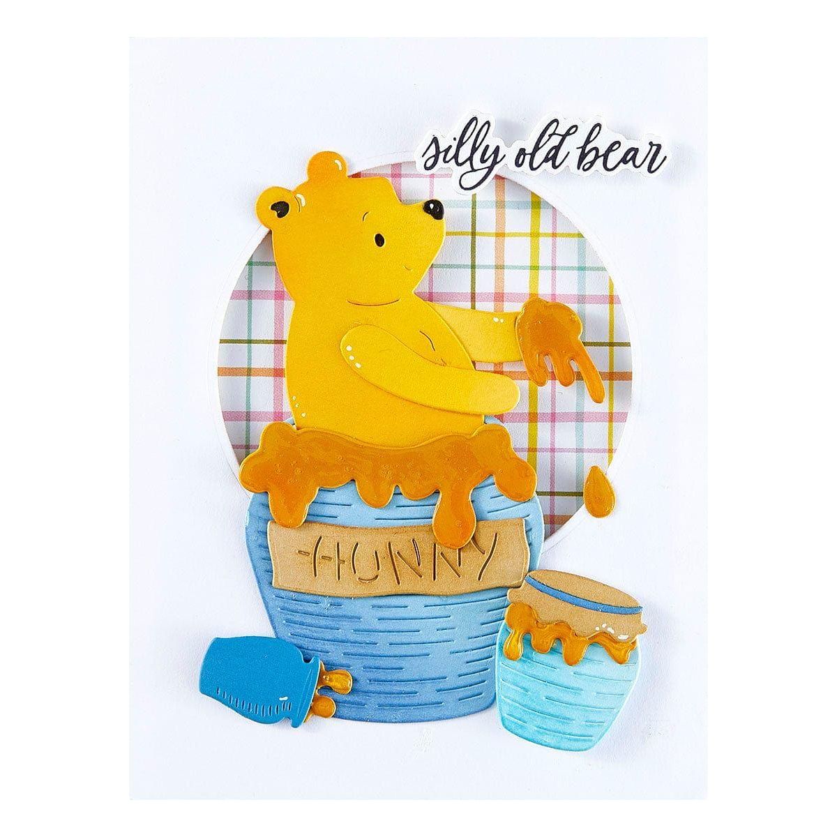 Pooh's Hunny Pot Etched Dies in Collaboration with Simple Stories