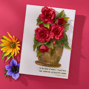 Summer Solstice Garden Sentiments BetterPress Plate & Die Set by Susan Tierney-Cockburn