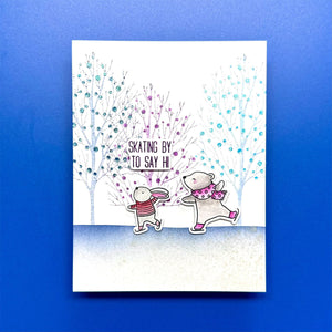 Ranger Skating By Clear Stamp Set by Simon Hurley create.