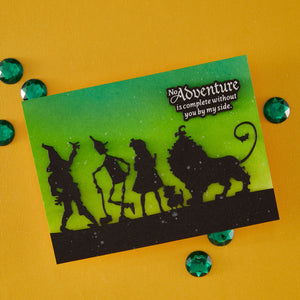 Wonder of Oz Sentiments Press + Foil Plate & Die Set by Graphic45