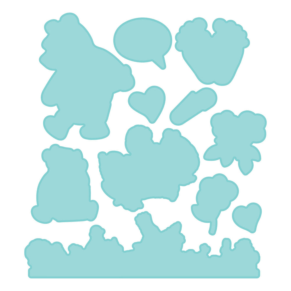 Bundle of Joy Coordinating Etched Dies with Simple Stories