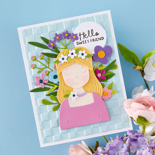 Crop & Create Add-On Friendship Florals Etched Dies