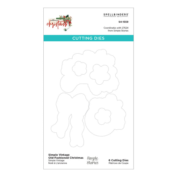 Simple Vintage Old-Fashioned Christmas Stamp & Die Bundle by Simple Stories