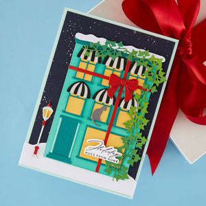 Holiday Hugs Sentiments Press + Foil Plate & Die Set by Yana Smakula