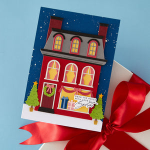 Holiday Hugs Sentiments Press + Foil Plate & Die Set by Yana Smakula