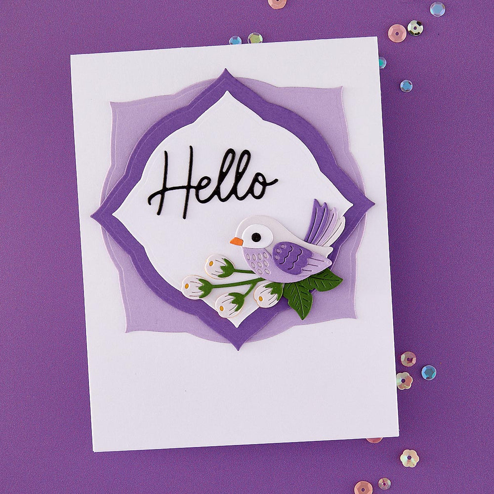 Scalloped Square Frames