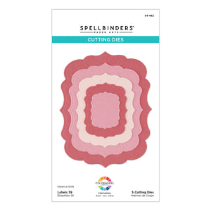 Ornate Scalloped Rectangle Frames