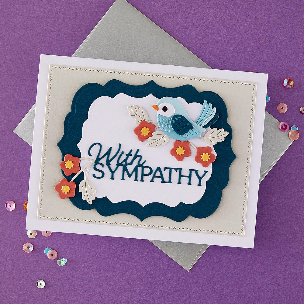 Ornate Scalloped Rectangle Frames