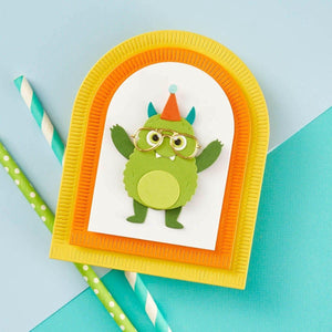 Dancin' Birthday Monster Etched Dies
