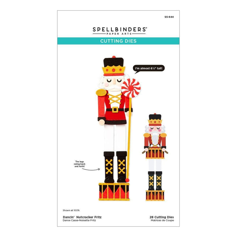 Dancin' Nutcracker Fritz Etched Dies