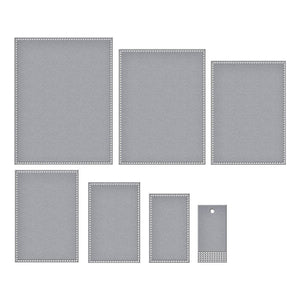 Perfect Touch Rectangles and Tag Etched Dies
