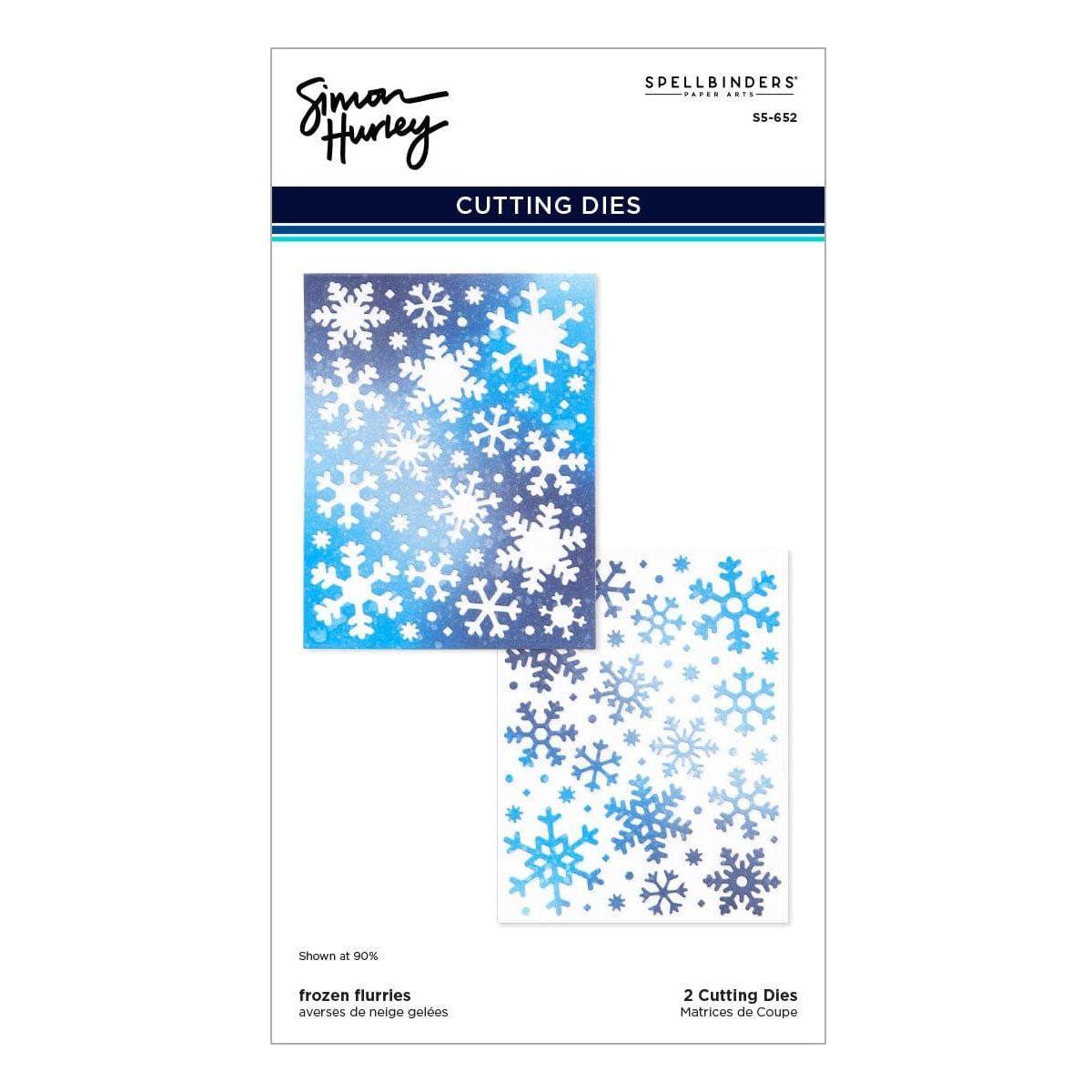 Frozen Flurries Etched Dies from the Let It Snow Collection by