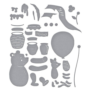 Pooh & Piglet Etched Dies in Collaboration with Simple Stories