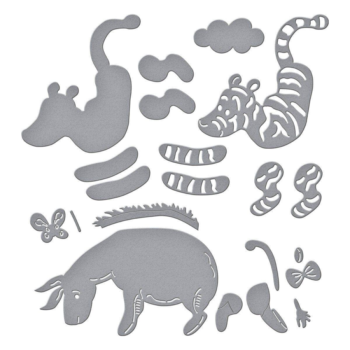 Tigger & Eeyore Etched Dies in Collaboration with Simple Stories