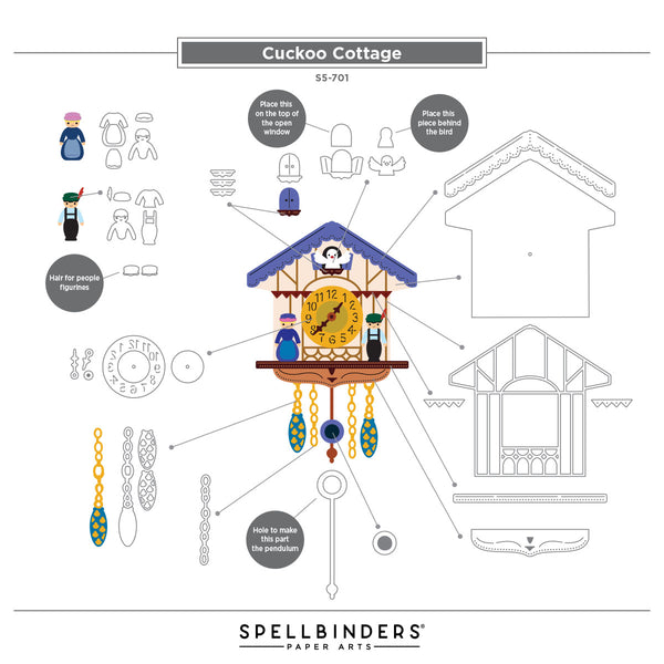 Cuckoo Cottage Die Bundle