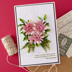 Astrantia Etched Dies by Susan Tierney-Cockburn