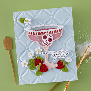 Sip Sip Ole Sentiments BetterPress Plate & Die Set