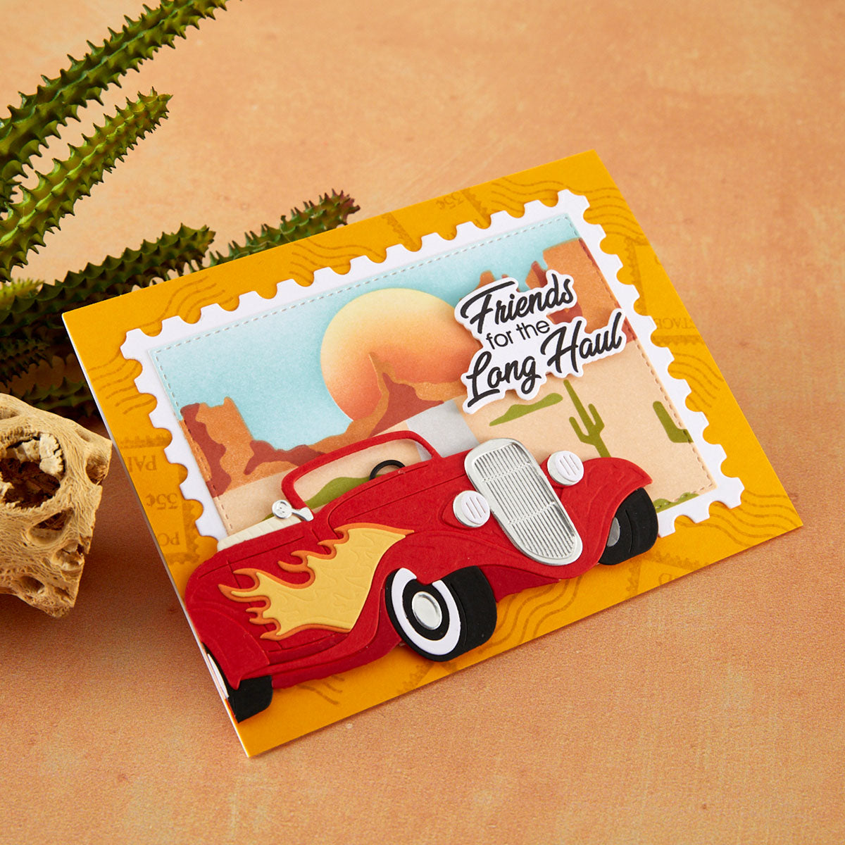 Hot Rod Flames Etched Dies by Mindy Eggen | Hero Arts - Spellbinders