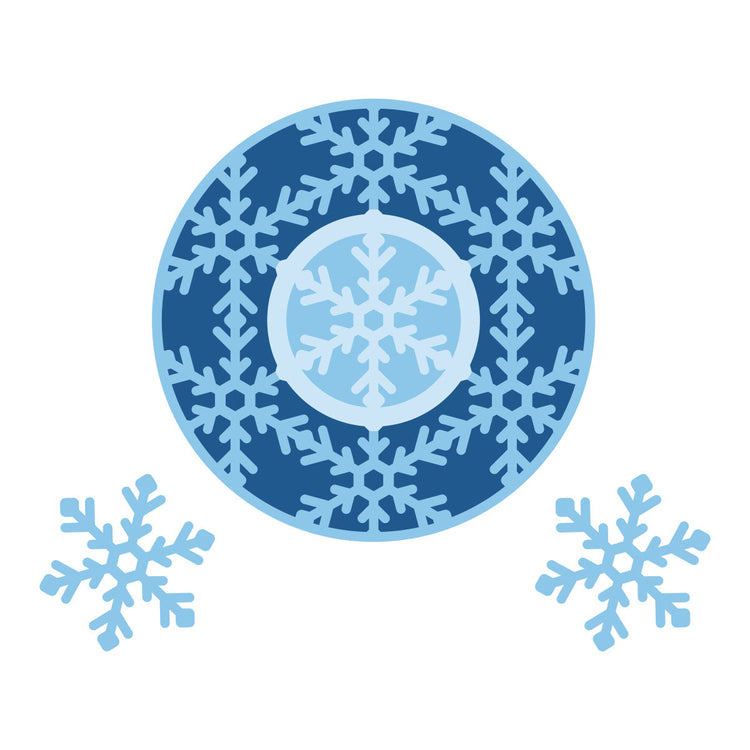 Snowflake Wreath Etched Dies by Lisa Horton Snowflake Wreath Etched Dies by Lisa Horton