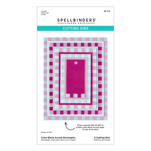 Color Block Accent Rectangles Die Bundle
