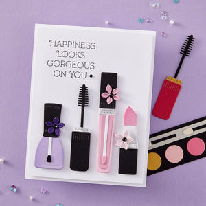 Gorgeous You Makeup Etched Dies