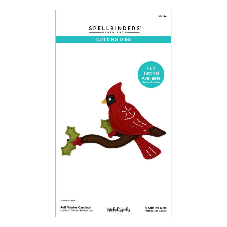 Felt Winter Cardinal