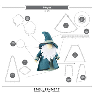 Fergus 3D Felt Decor Die Collection Bundle  by Sandi MacIver