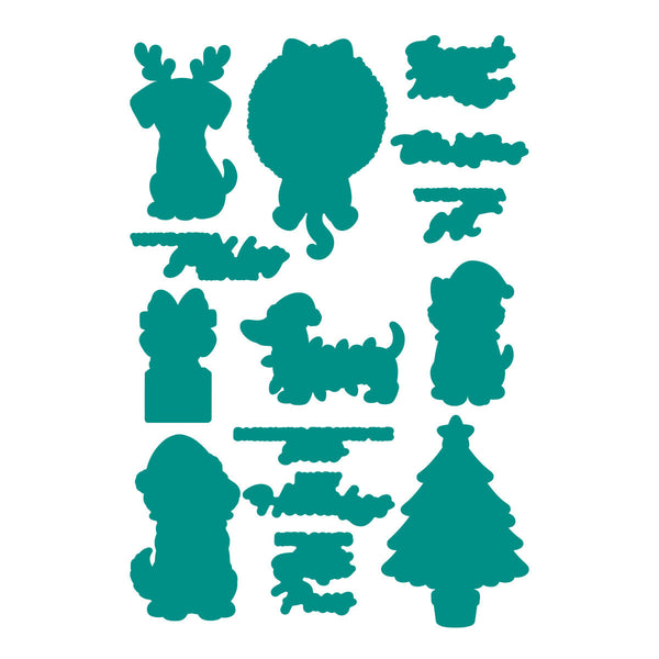 Christmas Pets Stamp & Die Bundle by Simon Hurley