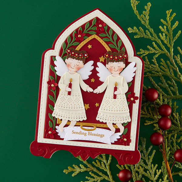 Everyday Blessings & Banners Stamp & Die Set by Bibi Cameron