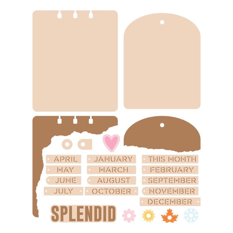 Torn Edges CardLab Etched Dies by Esther Glas Torn Edges CardLab Etched Dies by Esther Glas