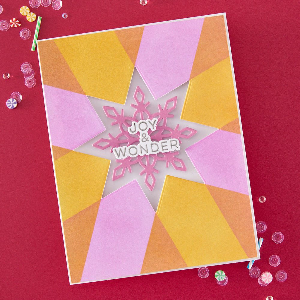 Color Layering Star Stencils