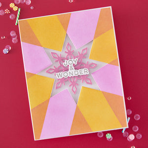 Color Layering Star Stencils