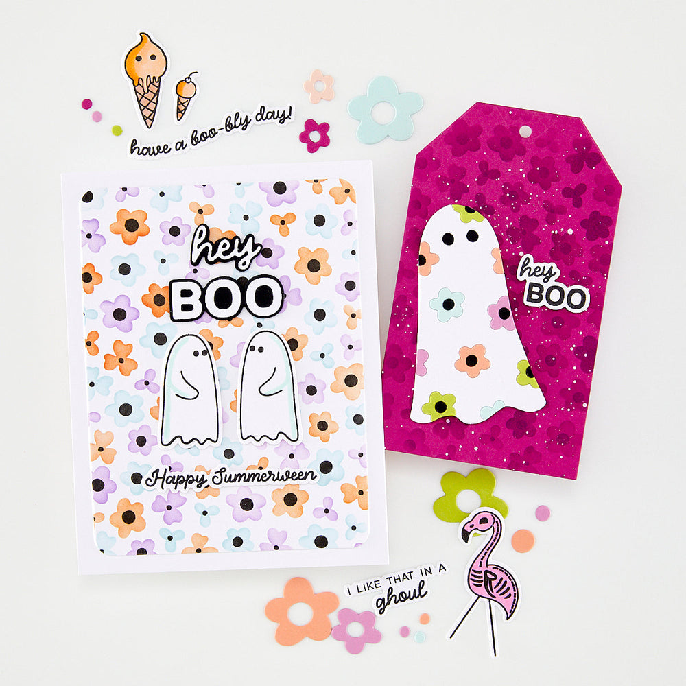 Flower Power Layering Stencil Set